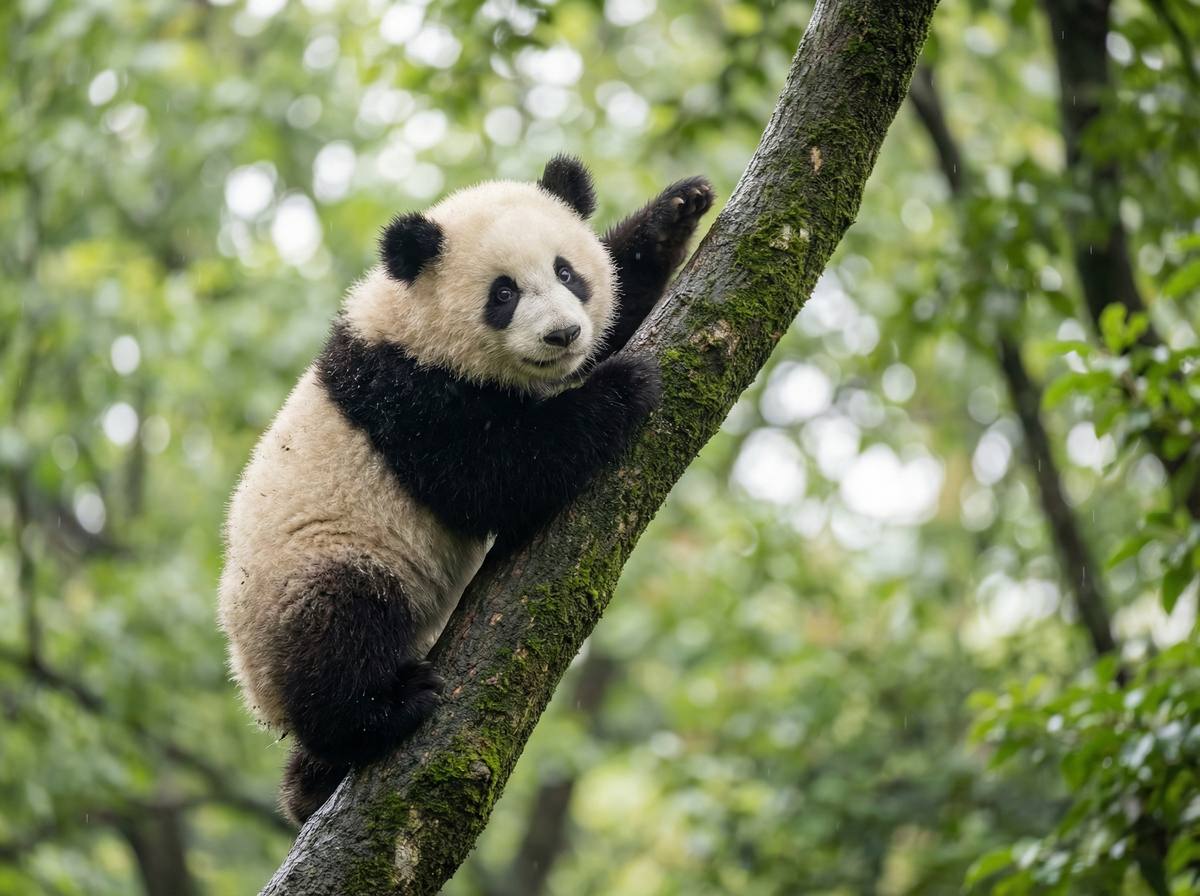 色虎熊猫宝宝视频